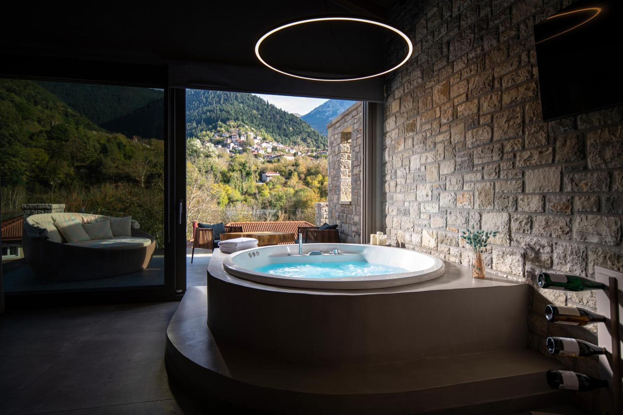 Evora Luxury Suites Mega Chorio Eksteriør billede