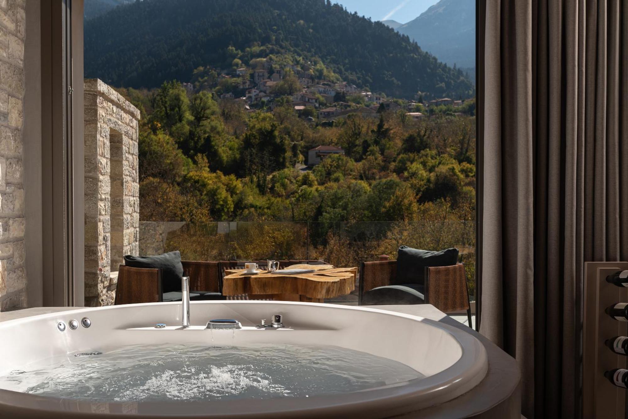 Evora Luxury Suites Mega Chorio Eksteriør billede