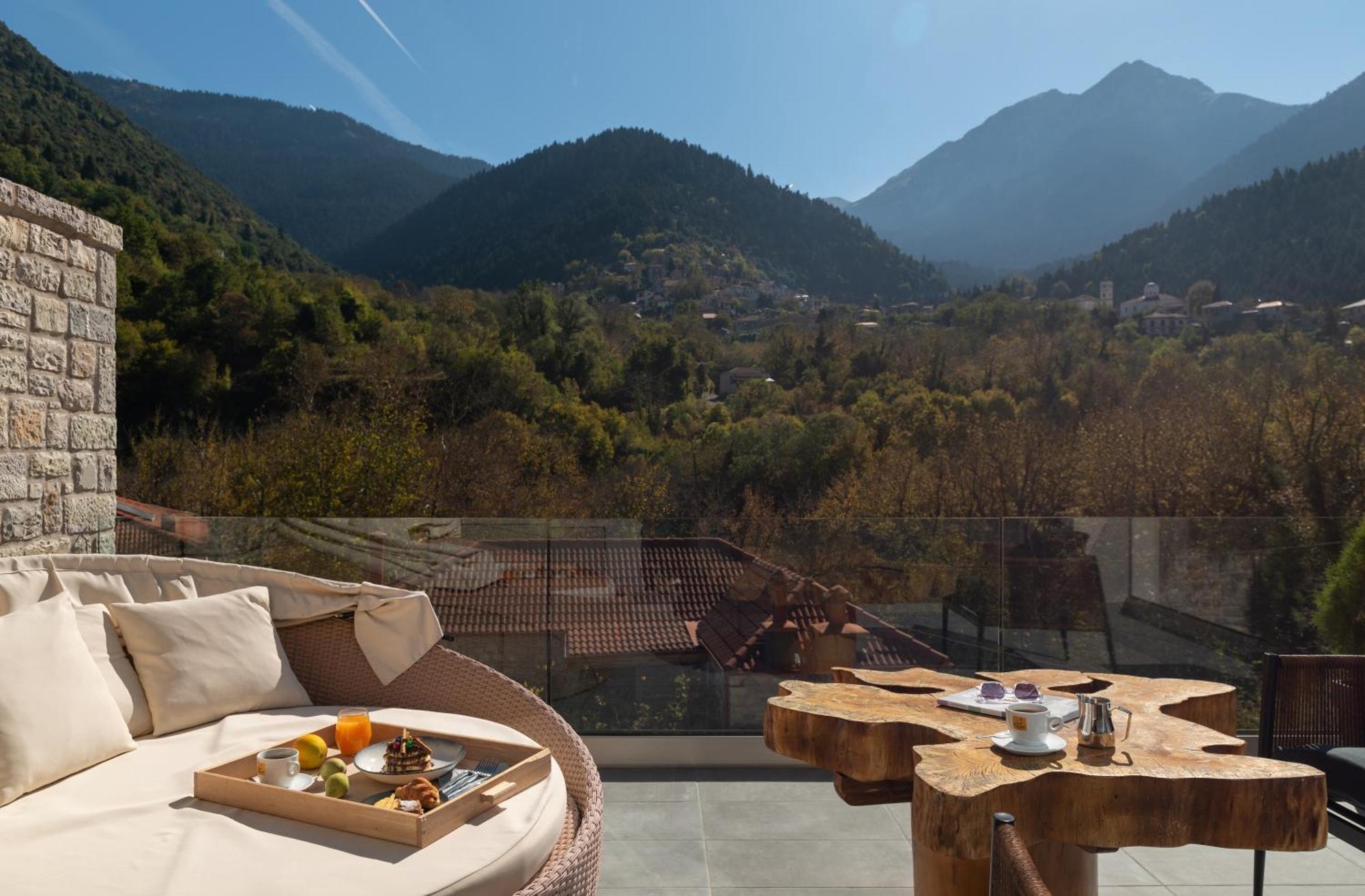 Evora Luxury Suites Mega Chorio Eksteriør billede