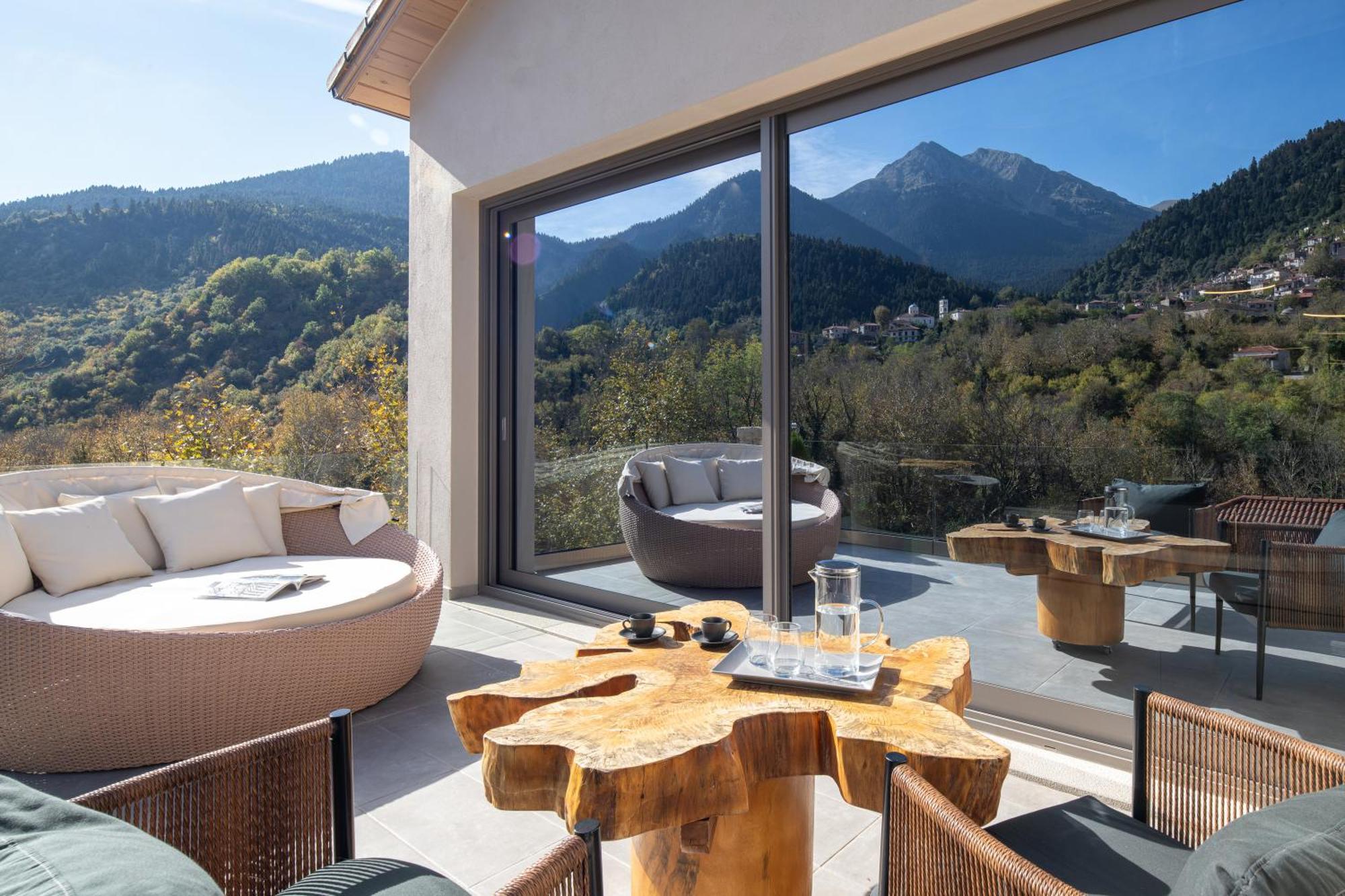 Evora Luxury Suites Mega Chorio Eksteriør billede