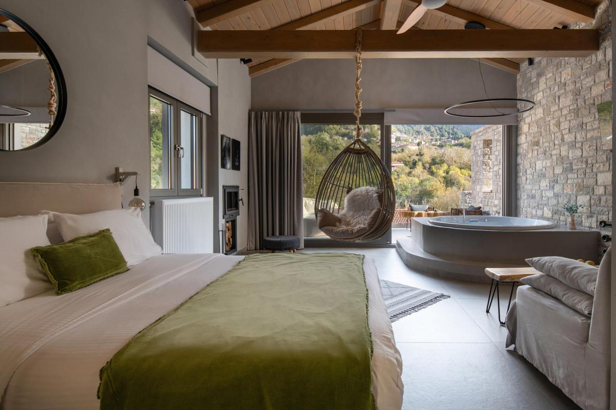 Evora Luxury Suites Mega Chorio Eksteriør billede
